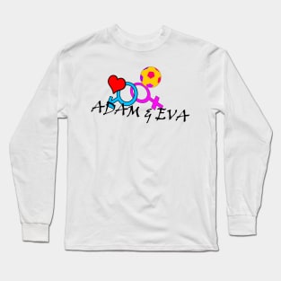 Adam and Eva Long Sleeve T-Shirt